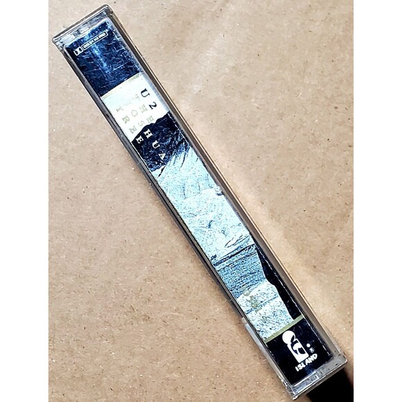 Vintage 80s U2 Cassette Joshua Tree Complete Case Full Inlay Clear Tape 1987 - Picture 3 of 8